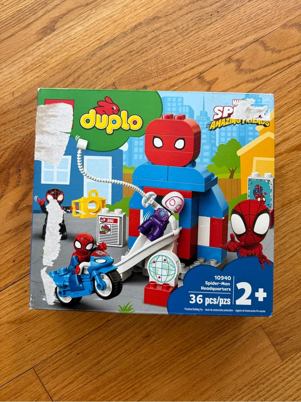 Retired - New & Sealed LEGO DUPLO: Marvel Spider-Man Headquarters Set 10940